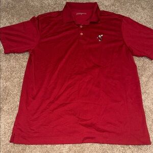 Nike Golf Tour Performance Polo Dri-Fit Size Large Mickey Disney - B12
